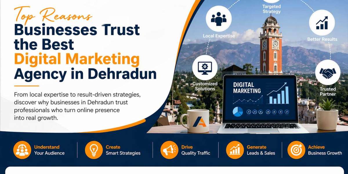 Top Reasons Businesses Trust the Best Digital Marketing Agency in Dehradun
