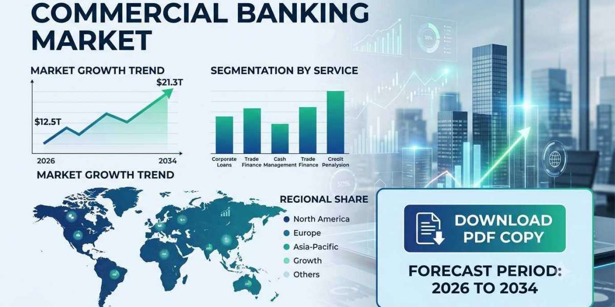 Commercial Banking Market Outlook 2034: Growth Drivers, Challenges & Emerging Trends