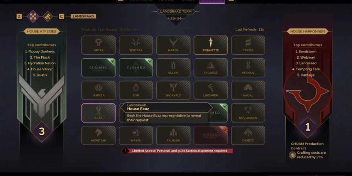 Landsraad Guide: Unlock & Use in Dune Awakening